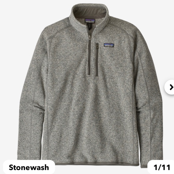 Patagonia Other - Patagonia- Men's Better Sweater® 1/4-Zip Fleece (stonewash)
